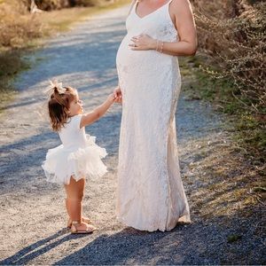 Love by Johnny was, worn once for photos